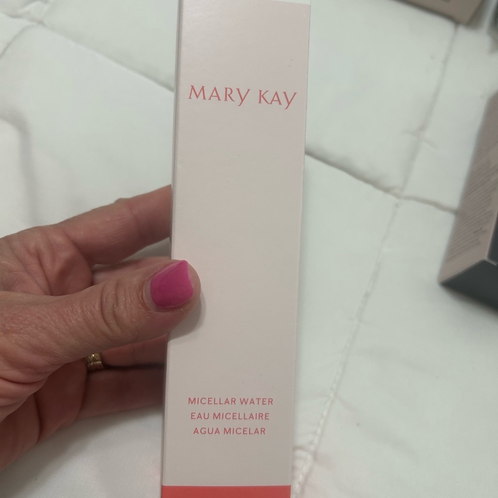 Mary Kay Micellar Water in White and Pink Packaging